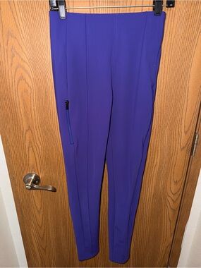 Athleta Purple Womens Slim Leg Pants Size 2